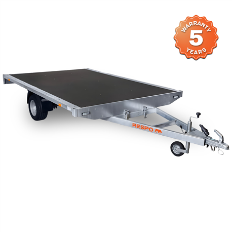 RESPO Flatbed Trailer 750P301L207 Welded Frame 3.06x2.07m 750kg