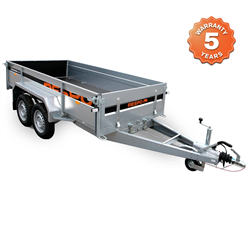 RESPO 2000M302B150 Heavy-Duty Tandem Axle Trailer 2000kg