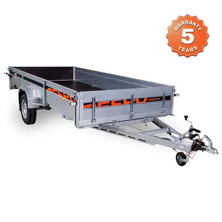 RESPO Heavy-Duty Welded Trailer 1500M411L186 1500kg
