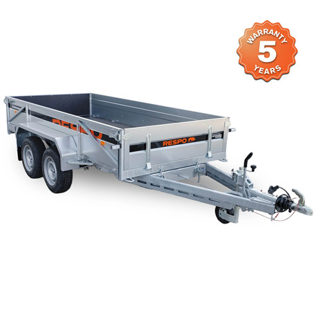 RESPO 2700M332L150 Heavy-Duty Welded Trailer 2700kg
