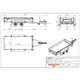 RESPO 2700M332L150 Heavy-Duty Welded Trailer 2700kg