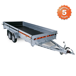 RESPO 1700M412B186 Heavy-Duty Tandem Axle Trailer 1700kg