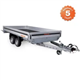 RESPO 3500P402T205 Heavy-Duty Flatbed Trailer 3500kg Twin Axle