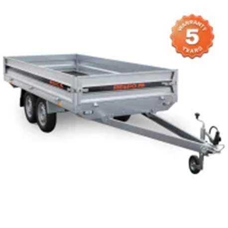 RESPO 750P332T150 PLH Twin-Axle Flatbed Trailer 750kg
