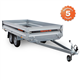 RESPO 750P332T150 PLH Twin-Axle Flatbed Trailer 750kg