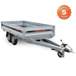 RESPO 2000P332T150 PLH Flatbed Trailer 2000kg