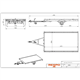 RESPO Trailer 750P351L207 Flatbed Trailer 750kg