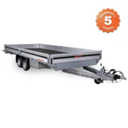 RESPO 3500P552T225 Flatbed Trailer 3500kg with Accessories