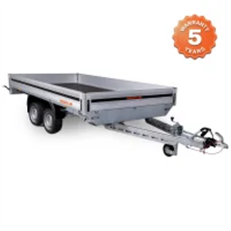RESPO 2700P402T205 Flatbed Trailer 2700kg Gross Weight