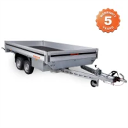 RESPO 2700P402T205 Flatbed Trailer 2700kg with Accessories