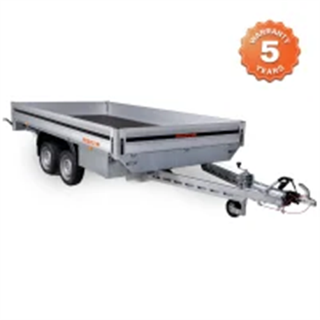 RESPO 2700P402T205 Flatbed Trailer 2700kg with Accessories