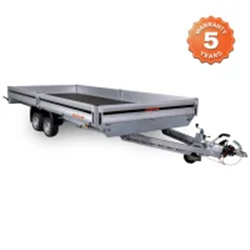 RESPO 2700P552T225 Heavy-Duty Flatbed Trailer 2700kg