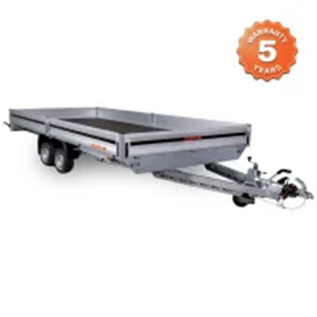RESPO 2700P552T225 Heavy-Duty Flatbed Trailer 2700kg