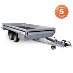 RESPO 3500P402T205 Flatbed Trailer 3500kg GVW with Accessories