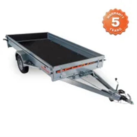 RESPO 1350M371T185 PLH Single Axle Braked Trailer 1350kg