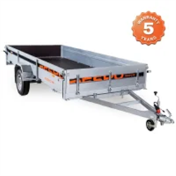 RESPO 750M411L186 Heavy-Duty Welded Trailer 4.10m