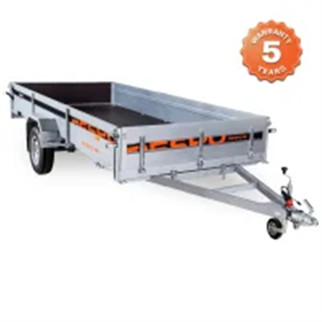 RESPO 750M411L186 Heavy-Duty Welded Trailer 4.10m