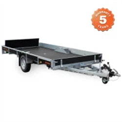 RESPO 1350M411L186 Inline Braked Snowmobile & ATV Trailer 1350kg