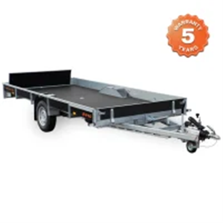 RESPO 1350M411L186 Inline Braked Snowmobile & ATV Trailer 1350kg