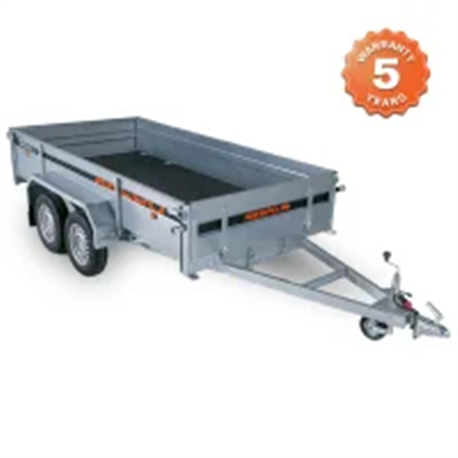 RESPO 750M332L150 Heavy-Duty Tandem Axle Cargo Trailer 3.25m x 1.50m