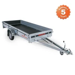 RESPO 750M351L150 PLH Heavy-Duty Tipping Cargo Trailer 3.49x1.50m