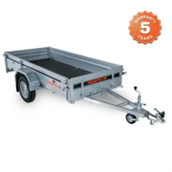 RESPO 750M271L125 Heavy-Duty Welded Trailer 750kg