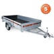 RESPO 750M351L186 Heavy-Duty Single Axle Trailer 750kg