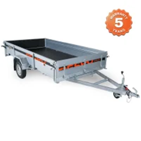 RESPO 750M351L186 Heavy-Duty Single Axle Trailer 750kg