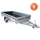 RESPO 750M351L186 Heavy-Duty Single Axle Trailer 750kg
