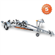 RESPO 750V571 Multiroller Boat Trailer 750kg