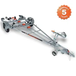RESPO 750V591L209 Welded Frame Boat Trailer 750kg