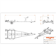 RESPO 750V591L209 Welded Frame Boat Trailer 750kg