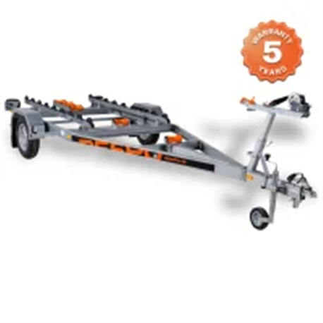 RESPO 750V511T209 Unbraked Boat Trailer 750kg for Pioner Boats