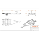 RESPO 750V511T209 Unbraked Boat Trailer 750kg for Pioner Boats