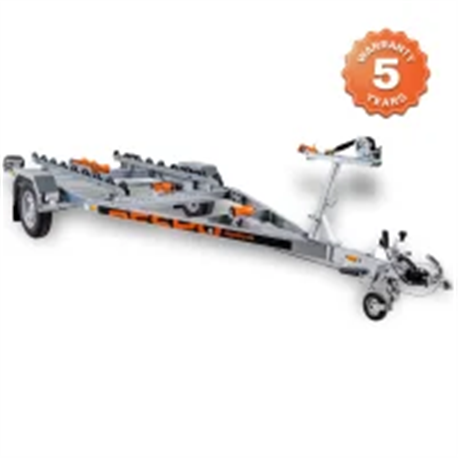 RESPO 1000V541T209 Braked Boat Trailer 1000kg