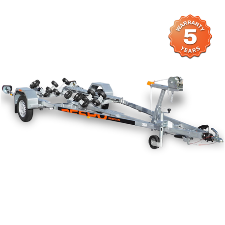 RESPO 1200V571 Multiroller Boat Trailer 1200kg