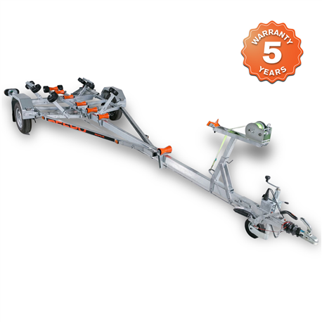 RESPO 1200V621T209 Braked Boat Trailer 1200kg
