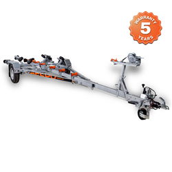 RESPO 1500V681T209 Braked Boat Trailer 1500kg 6.82m
