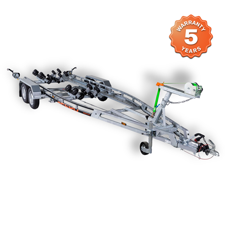 RESPO 2000V712 Multiroller Boat Trailer 2000kg