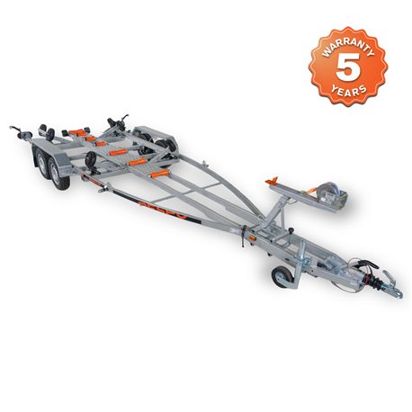 RESPO 2000V712T230 Tandem Axle Boat Trailer 2000kg