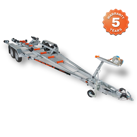 RESPO 2000V742T209 Twin Axle Boat Trailer 2000kg