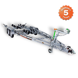 RESPO 2400V712 Multiroller Boat Trailer 2400kg