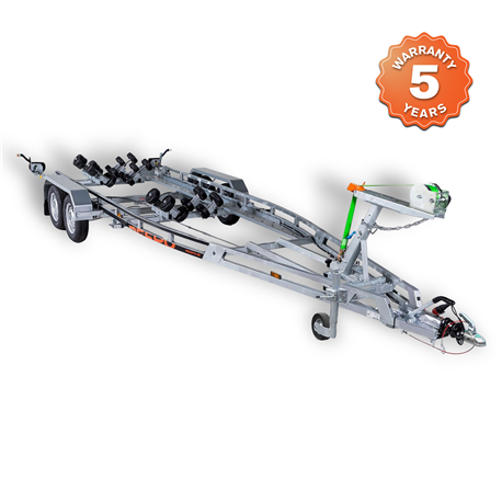 RESPO 2400V712 Multiroller Boat Trailer 2400kg