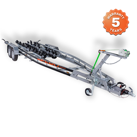 RESPO 3500 V822 Multiroller Boat Trailer 3500kg