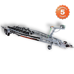 RESPO 3500V912 Multiroller Heavy Boat Trailer 3500kg