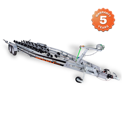 RESPO 3500V912 Multiroller Twin-Axle Boat Trailer 3500kg