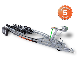 RESPO 4200V792 Multiroller Harbour Trailer 3500kg Payload