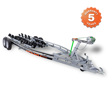 RESPO 4200V792 Multiroller Harbour Trailer 3500kg Payload