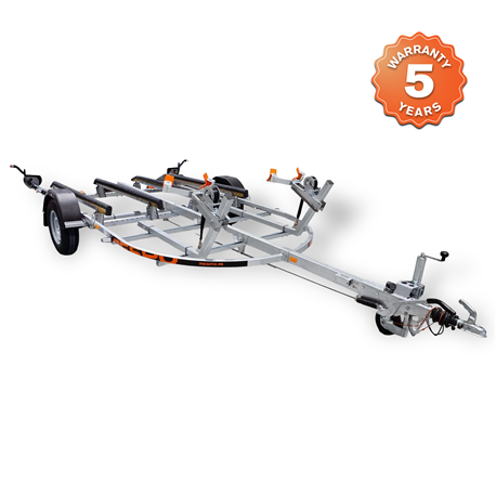 RESPO 1350V551T255 Double Jet Ski Trailer 1350kg Braked