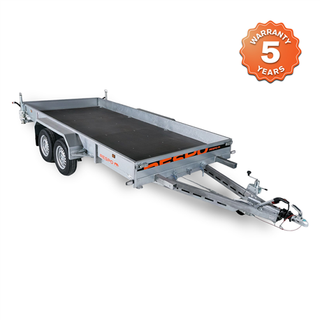 RESPO Heavy-Duty 2700A422T185 Car Transporter Trailer 2700kg
